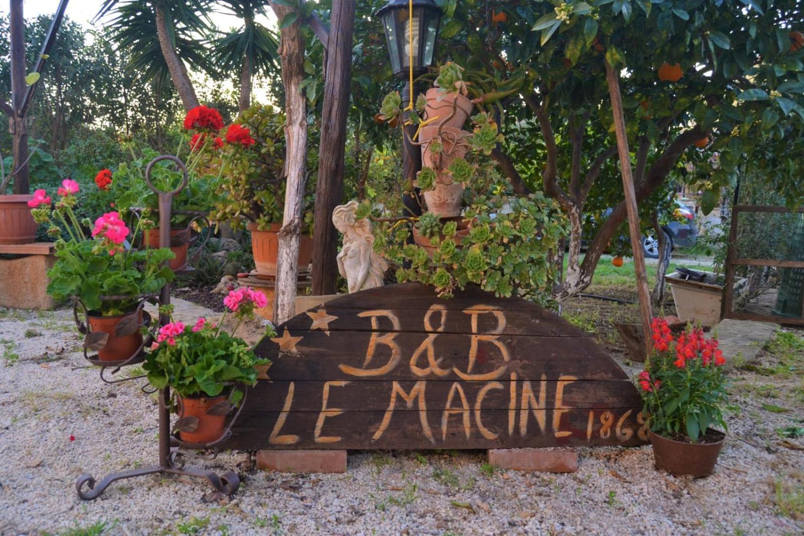 B&B Le Macine 1868 Paceco Exterior foto